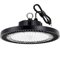 Gugsey Led High Bay Light 200W 28000Lm 5000K High Bay Led Shop Light With Plug 5 Cable And Hook Ring Ufo High Bay Led Lights