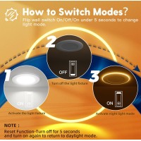 Freelicht 24 Pack 56 Inch Led Can Lights With Night Light 2700K3000K4000K5000K6000K Selectable Flat Retrofit Recessed Ligh