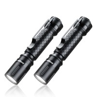 Ansyper Cc 3 Modes Small Mini Flashlights Led Powerful High Lumens Tactical Pen Light With Clip Slim Portable Pocket Compact Tor