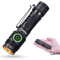 Wurkkos Fc13S 5000K Usb C Flashlights 2500 High Lumens Led Flash Light 6 Modes Edc Torch Ip68 Waterproof Flashlight With Rampin