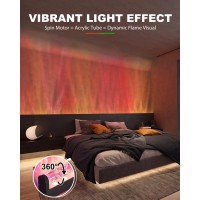 Tacahe Rgbw Dynamic Wave Wall Light Flowing Water Aurora Visual Color Changing Wall Washer Lamp With Remote App Ambient