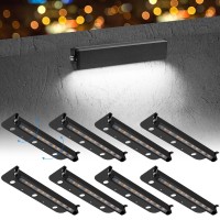 Kwinmyso 8Packs 3W 7Inch Led Hardscape Paver Lighting 12V Acdc Low Voltage Retaining Wall Lights Landscape Lighting 5000K Dayl