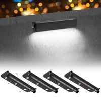 Kwinmyso 4Packs 3W 7Inch Led Hardscape Paver Lighting 12V Acdc Low Voltage Retaining Wall Lights Landscape Lighting 5000K Dayl