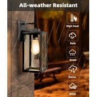 Dusk To Dawn Outdoor Lighting 2 Pack Wall Mount Patio Light Waterproof Outdoor Wall Lights With Sensor Exterior Wall Lanterns