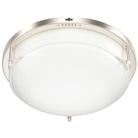 Ensenior 13 Inch Led Flush Mount Ceiling Light Fixture 5Cct Glass Dimmable Ceiling Light 2700K3000K3500K4000K5000K Kitchen