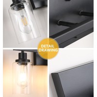 Black Bathroom Light Fixtures Vanity Lights For Bathroom Modern Bathroom Lights Over Mirror With Clear Glass Shade Bathroom V