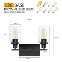 Black Bathroom Light Fixtures Vanity Lights For Bathroom Modern Bathroom Lights Over Mirror With Clear Glass Shade Bathroom V