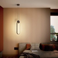 Hazara Modern Chandeliers, Hanging Lights Scandinavian Minimalist Modern Metal Pendant Light Ceiling Chandelier For Dining Room, Stairs, Bedroom, Bathroom, Living Room, Foyer And Kitchen Island.