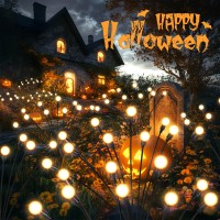 Suncket Halloween And Christmas Decor 20 Led Solar Fairy Lights Warm White Solar Lights Outdoor Waterproof Sway By Wind Outdo