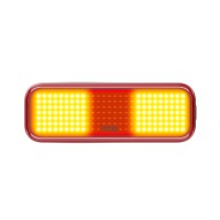 The Blinder Link Rear Bike Light is an innovative and powerful light designed to grab the attention of other road users and be a pleasure to use Blinder Link Rack tackles the problem that using racks can often obscure the riders rear lights mounting on th