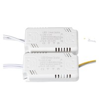 Indoor Led Ceiling Lamp Three-Color Full-Bright Half-Power Constant Current Drive Power Supply 12W24W36W60W Controller (Size : 40-60W*1)