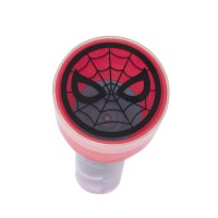 Spiderman Handheld Flashlight Projector Light With 3 Count Character Lens - Halloween Safety Trick Or Treat, Night Light, Stocking Stuffer Or Play