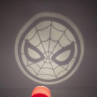 Spiderman Handheld Flashlight Projector Light With 3 Count Character Lens - Halloween Safety Trick Or Treat, Night Light, Stocking Stuffer Or Play