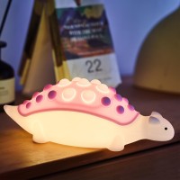 Super soft and the silicone material is able to be handled by kids without it warping Eyefriendly 7color nightlights can inspire childrens imagination and it is also a good toy to teach children to recognize colors Portable size and cute animal design mak