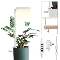 Glowrium Grow Lights For Indoor Plants Full Spectrum Plant Lights With Clip Height Adjustable3 Spectrum Mode 3912H Automat