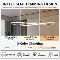 Gold Led Chandeliers For Dining Room Light Fixture Modern Led Pendant Light Kitchen Island Lighting For Kitchen Island Chandelie