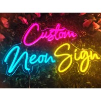 Custom Neon Signs For Wall Decor Neon Sign Customizable Custom Led Sign Personalized Led Neon Signs For Wedding Birthday Party L