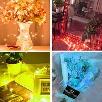 Ineximun 24 Pack Led Fairy Lights Battery Operated 7Ft 20Led Warm White Mini String Lights Waterproof Christmas Lights For Mason