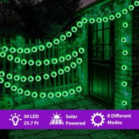 Hugsvik 40 Led Big Eyeball Solar Halloween Lights Outdoor 8 Modes Solar Halloween Eyeball Lights For Halloween Decor Waterproo