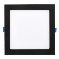 Maxxima 8 In 5 Cct Square Recessed Led Downlight 1400 Lumens Slim Flat Panel Color Selectable 2700K3000K3500K4000K5000K