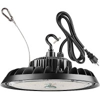 Rehave Led High Bay Light, Garage High Bay Ceiling Lights, Led Shop Light, Ufo High Bay Led Fixture, 150W 21000 Lumens, Us Plug 6Ft Cable, For Warehouse, Workshop, Factory, Barn, Exhibition Halls, Gym