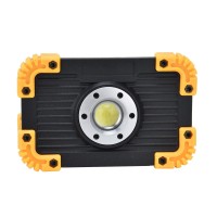 Led Work Light Portable Spotlight Usb Rechargeable Led Flood Light White Light Camping Light With 6 Gear Adjustable Bracket Emergency Flood Light For Outdoor