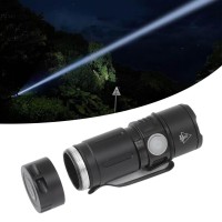 Hyuduo Compact Waterproof Usb Rechargeable Mini Pocket Edc Led Flashlight For Outdoor Activities