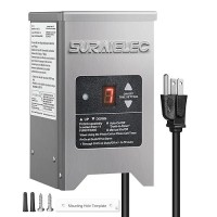 Suraielec Low Voltage Landscape Transformer 200W Outdoor Light Transformer With Timer And Photocell Sensor 120V To 12V 15V Ac