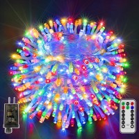 Shineshine 328Ft 1000Led Christmas Lights Outdoor Waterproof 8 Lighting Modes String Lights With Remote And Timer Xmas Lights