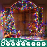 Shineshine 328Ft 1000Led Christmas Lights Outdoor Waterproof 8 Lighting Modes String Lights With Remote And Timer Xmas Lights