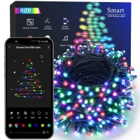 Brizled Smart Christmas Lights, 261Ft 798 Led Wifi String Lights App Control, Dimmable Color Changing Christmas Lights, Rgb Xmas Tree Lights Work With Alexa Google Home For Outdoor Indoor Party Decor