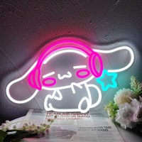 Josebru Cinnamoroll Neon Sign Anime Neon Sign For Wall Decor Janpanese Neon Light For Bedroom Wall Decor Game Room Decor Livingr