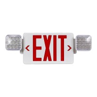 Cm Mzy Led Exit Sign With Emergency Lights Exit Sign Lights With Battery Backup Red Letter Emergency Exit Sign Lights With Two