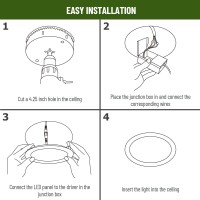 12 Pack Recessed Lighting 4 Inch With Junction Box 5Cct 4 Inch Led Recessed Lights Dimmable 2700K3000K4000K5000K6000K 9W 7