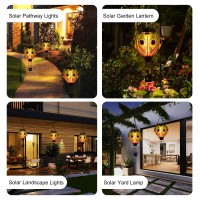 Peacock Hot Air Balloon Hanging Solar Lantern Lights Flickering Flame Solar Led Candle Lights Outdoor Garden Decorative Metal