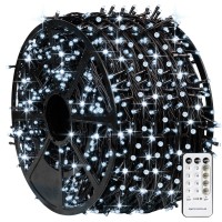 Tw Shine Christmas String Lights 1000 Led 328Ft Christmas Lights Plug In With 8 Modes Remote Waterproof Christmas Lights Outdo