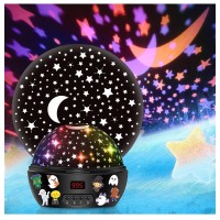 Scopow Star Projector Night Light For Kids Rotating Night Light On Ceiling Glow In The Dark For Bedroom Decor Starry Sky Led Lamp With Timer, Birthday Gifts Toys For Baby Toddler Girls Boys