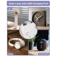 Sailstar Desk Lamp With Wireless Charger Usb Charging Port Led Desk Lamps For Home Office 800Lm 3 Lighting Modes Dimmable