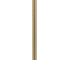 Dyna 18 Inch Integrated Led Desk Lamp, Wireless Usb Port, Antique Brass