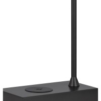 Dyna 18 Inch Integrated Led Desk Lamp, Wireless Usb Port, Matte Black