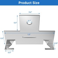 48Pcs Retrofit Recessed Light Clips Housing C Clips For Downlight With Self Tapping Screw Metal Recessed Lighting Clips For Down