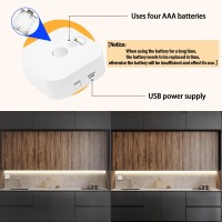 Motion Sensor Led Light Strip With Dual Power Supply And Auto Shutoff Timer Night Light 984Ft Motion Activated Waterproof Le