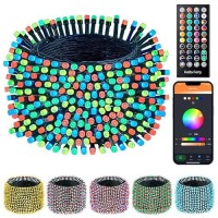 Smart Color Changing Christmas Tree Lights 66Feet 200Leds App Controlled Twinkle Lights With Rgb 16 Scene Modes Perfect For