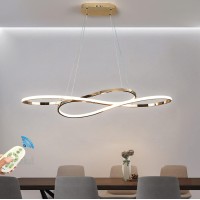 Dimmable Led Pendant Light Dining Room Table Chandelier Kitchen Island With Remote Control Flush Mount Ceiling Hanging Lamp Modern Design For Living Room Office Hallway Bedroom Deco Lights Rose Gold