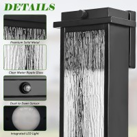 Black Led Dusk To Dawn Outdoor Lighting 2 Packs 16 Large Outside Farmhouse Wall Lantern Industrial Porch Wall Mount Light Fi