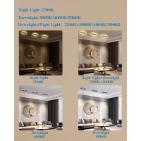 Lightdot Downlight Downlight With Baffle Trim Led Downlight 6 Inch Recessed Lighting 3000K4000K5000K Led Recessed Light Dimm