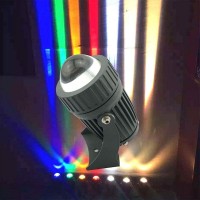 Rotation Spotlight - Led Beam Spotlight, 10W Ip66 Waterproof Landscape Lights, Led Beam Wall Washer Spotlights Long Throw Narrow Beam, For Building Exterior Wall Lighting, Weddings, Parties Lamp ( Col