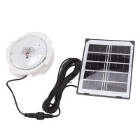 Diydeg Solar Pendant Light With Remote, Light Sensor Outdoor Indoor Lighting For Shed Gazebo Barn Garage Home