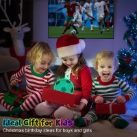 Linkax Soccer Gifts For Kids Boys Girls, Birthday Gifts For Boys, Toys For Ages 8-13, Light Up Soccer Ball 3D Illusion Night Light With 16 Color Changing, Soccer Accessories Stuff Gifts For Sport Fan