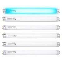 Konideke 6 Pack T8F10W Bl 10W Replacement Bulbs T8 10 Watts Fluorescent Tube For 20W Device 13 Inch 365Nm Black Light